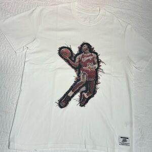New Never Worn Team US Sports Club Embroidered Michael Jordan Tee size L